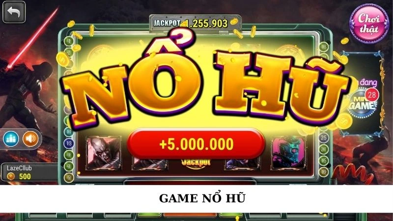 Game nổ hũ - Chạm nhẹ spin để nhận thưởng liền tay mỗi ngày 6 game nổ hũ